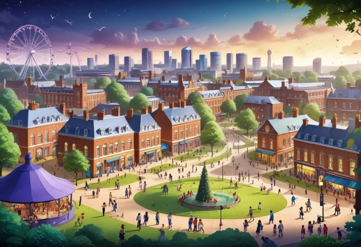 Familjeaktiviteter i Birmingham som hela familjen älskar illustration