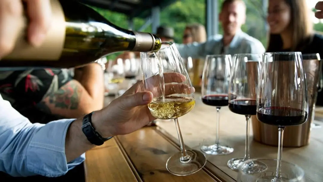 Vin- och ölprovning i Manchester