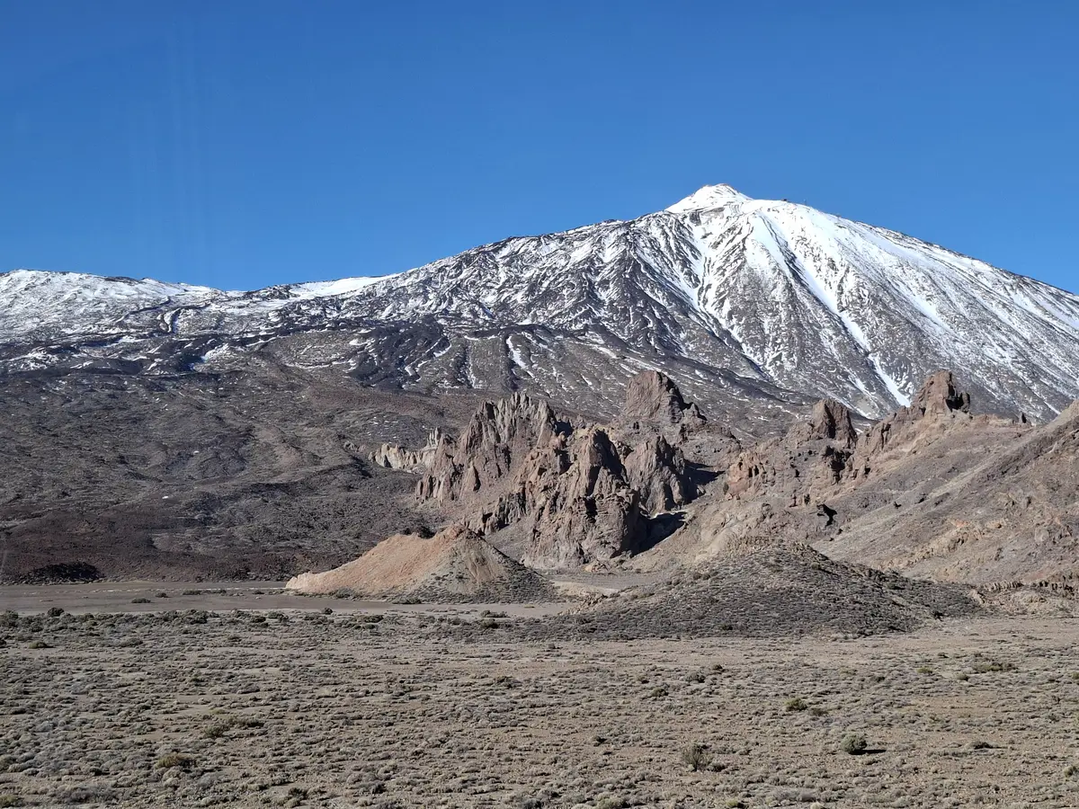 Teide och vulkanlandskap på Teneriffa